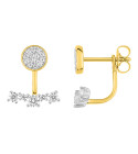 Boucles d'oreilles femme -  Plaqué Or