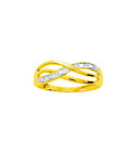 Bague Femme - Diamant - Or 9 Carats