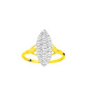 Bague Femme - Diamant - Or 9 Carats