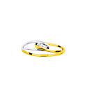Bague Femme - Diamant - Or 9 Carats