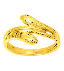 Bague femme -  Plaqué Or