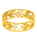 Bague femme -  Plaqué Or