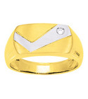 Bague femme -  Plaqué Or