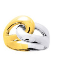 Bague mixte -  Plaqué Or