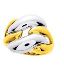 Bague mixte -  Plaqué Or
