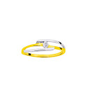 Bague femme - Diamant - Or 9 Carats