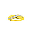Bague femme - Diamant - Or 9 Carats