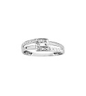 Bague femme - Diamant - Or 9 Carats