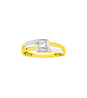 Bague femme - Diamant - Or 9 Carats