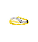 Bague femme - Diamant - Or 9 Carats
