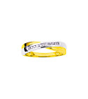 Bague femme - Diamant - Or 9 Carats
