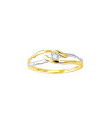 Bague femme - Diamant - Or 9 Carats