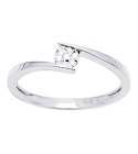 Bague femme - Diamant - Or 9 Carats