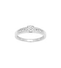Bague femme - Diamant - Or 9 Carats