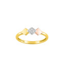 Bague femme - Diamant - Or 9 Carats