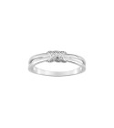 Bague femme - Diamant - Or 9 Carats