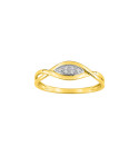 Bague femme - Diamant - Or 9 Carats