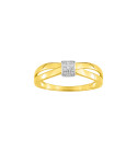 Bague femme - Diamant - Or 9 Carats