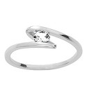 Bague femme - Oxyde de zirconium - Argent 925