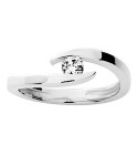 Bague femme - Oxyde de zirconium - Argent 925