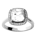 Bague femme - Oxyde de zirconium - Argent 925