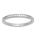 Bague femme - Oxyde de zirconium - Argent 925