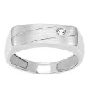 Bague femme - Oxyde de zirconium - Argent 925