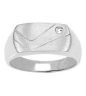 Bague femme - Oxyde de zirconium - Argent 925