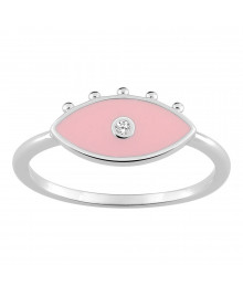 Bague femme - Oxyde de zirconium - Argent 925
