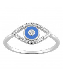 Bague femme - Oxyde de zirconium - Argent 925
