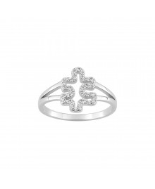 Bague femme - Oxyde de zirconium - Argent 925