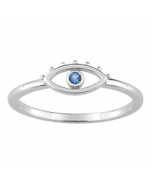 Bague femme - Oxyde de zirconium - Argent 925