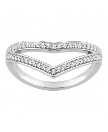 Bague femme - Oxyde de zirconium - Argent 925