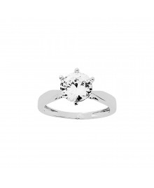 Bague femme - Oxyde de zirconium - Or 9 Carats