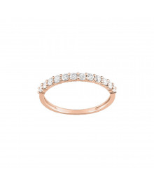 Bague Femme - Oxyde de zirconium - Or 9 Carats