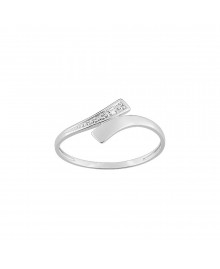 Bague Femme - Oxyde de zirconium - Or 9 Carats