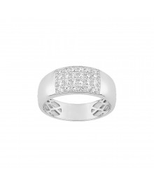 Bague Femme - Oxyde de zirconium - Or 9 Carats