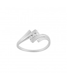 Bague Femme - Oxyde de zirconium - Or 9 Carats