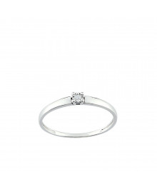 Bague Femme - Diamant - Or 9 Carats