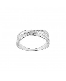 Bague Femme - Diamant - Or 9 Carats