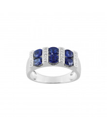 Bague Femme - Oxyde de zirconium - Or 9 Carats