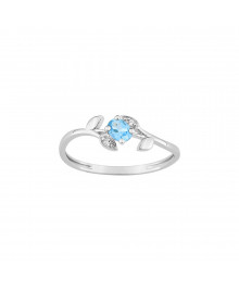 Bague Femme - Oxyde de zirconium - Or 9 Carats