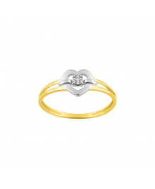 Bague Femme - Diamant - Or 9 Carats