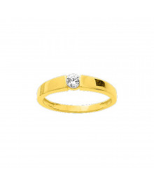 Bague Femme - Oxyde de zirconium - Or 18 Carats