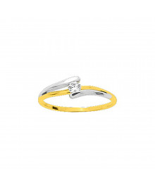 Bague Femme - Oxyde de zirconium - Or 18 Carats
