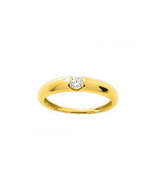 Bague Femme - Oxyde de zirconium - Or 18 Carats