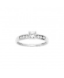 Bague Femme - Oxyde de zirconium - Or 18 Carats