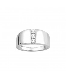 Bague Femme - Oxyde de zirconium - Or 18 Carats