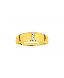 Bague Femme - Oxyde de zirconium - Or 18 Carats