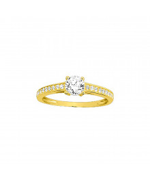 Bague Femme - Oxyde de zirconium - Or 18 Carats